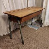 School desk table with locker 1960