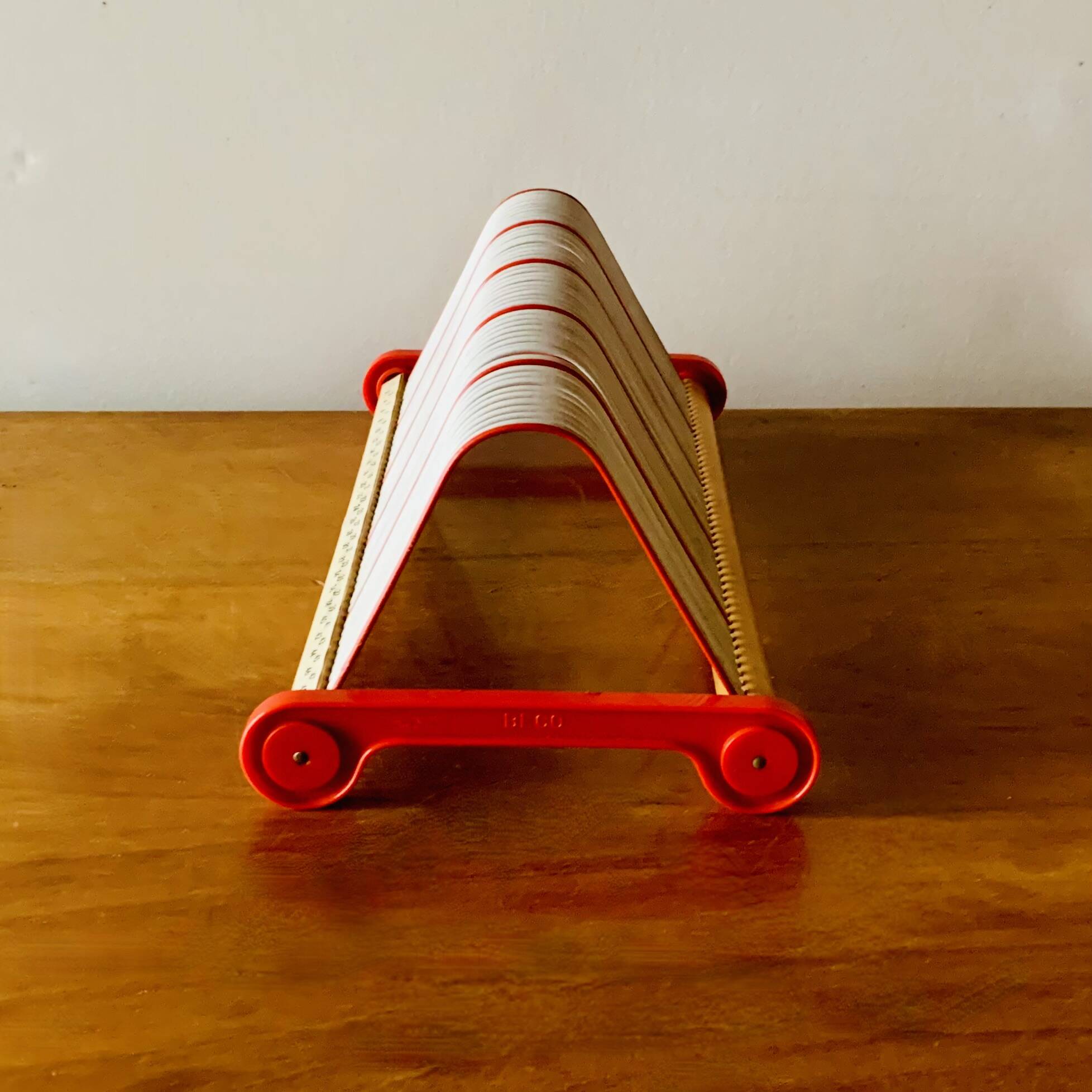 Vintage bec0 record holder for 50 vinyls
