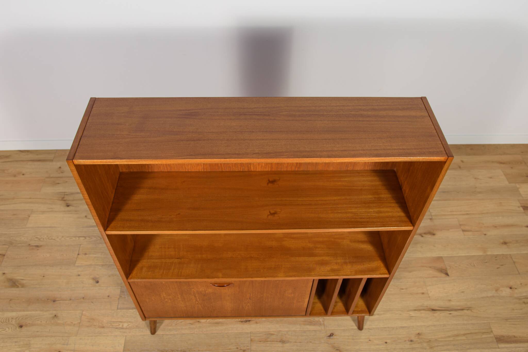 Mid-Century Teak Shelf, Denmark, 1970s