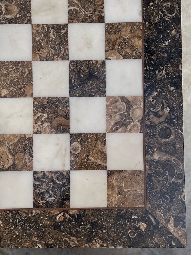 Marble chessboard