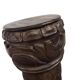 Vintage wooden column with carving