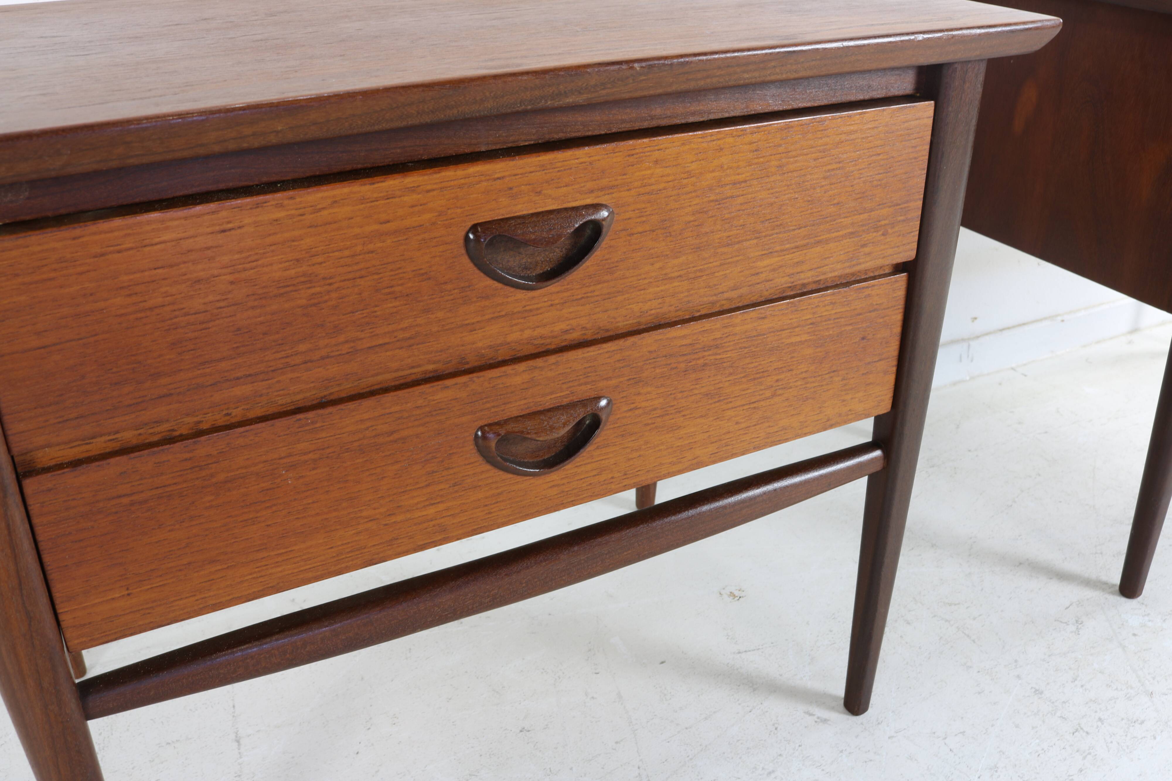 Sixties dutch design set of night stands by Louis van Teeffelen for Webe