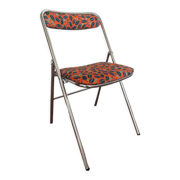 Chaise plainte vintage life style orange