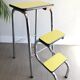 Yellow formica foot walk