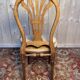 Set of 6 Louis XVI oak “Montgolfière” chairs