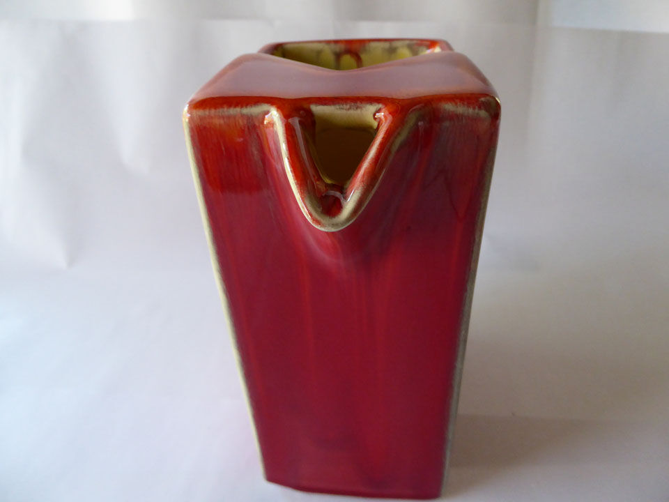 Modern red pitcher