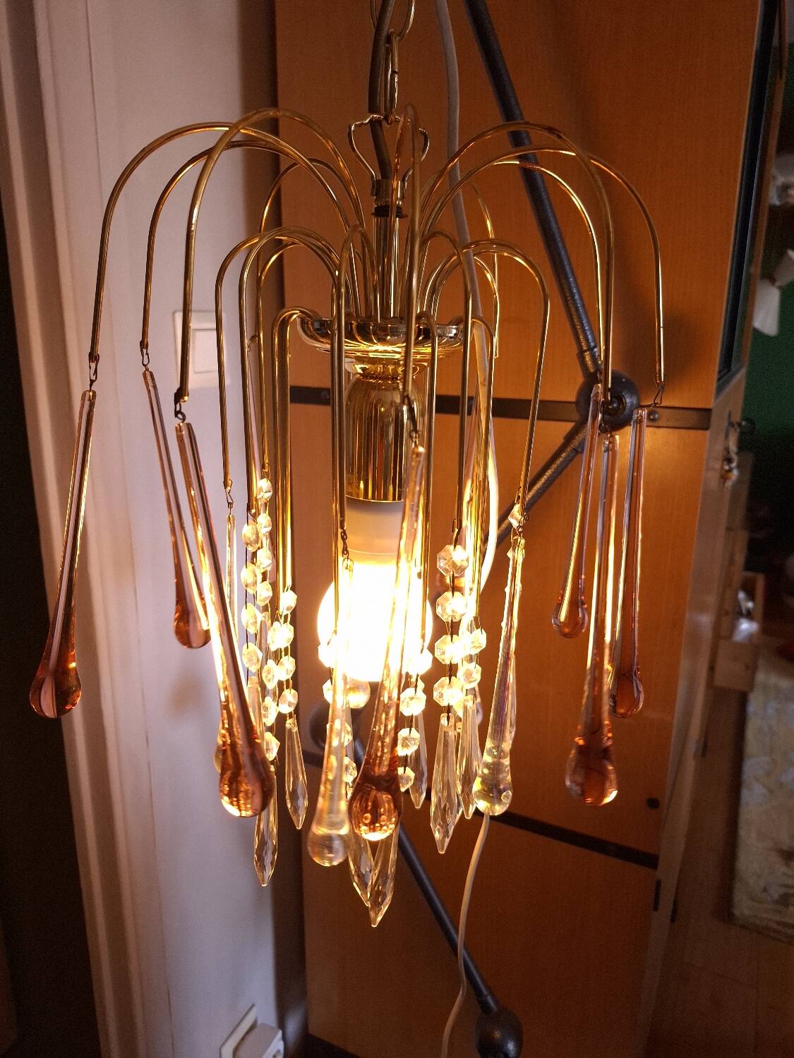 Vintage Murano drop chandelier