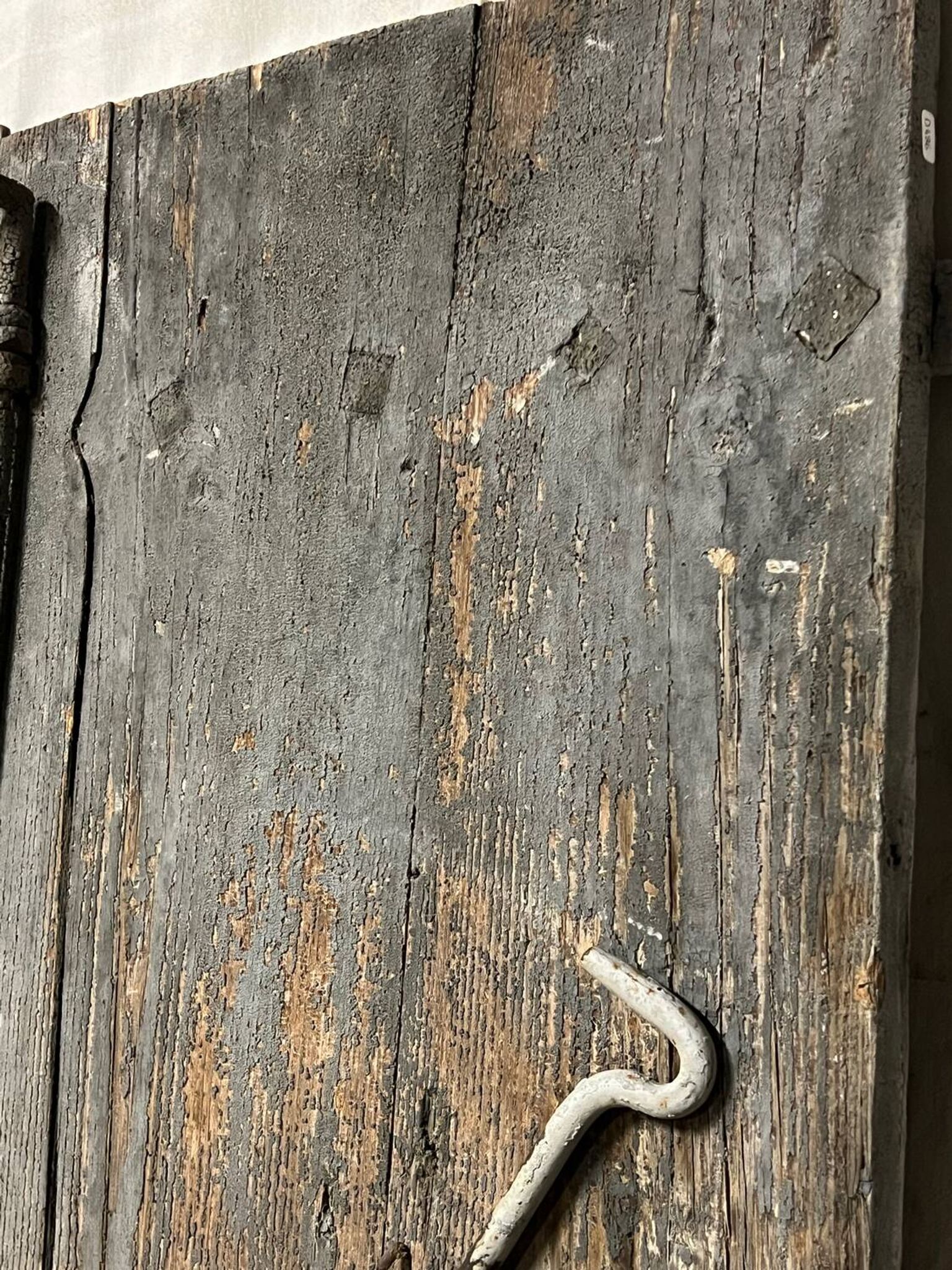 Pair of old shutters