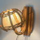 2 appliques rotin Louis Sognot