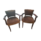Lot de 2  fauteuils bridge