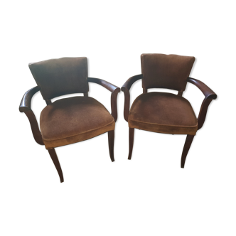 Set of 2 bridge chairs