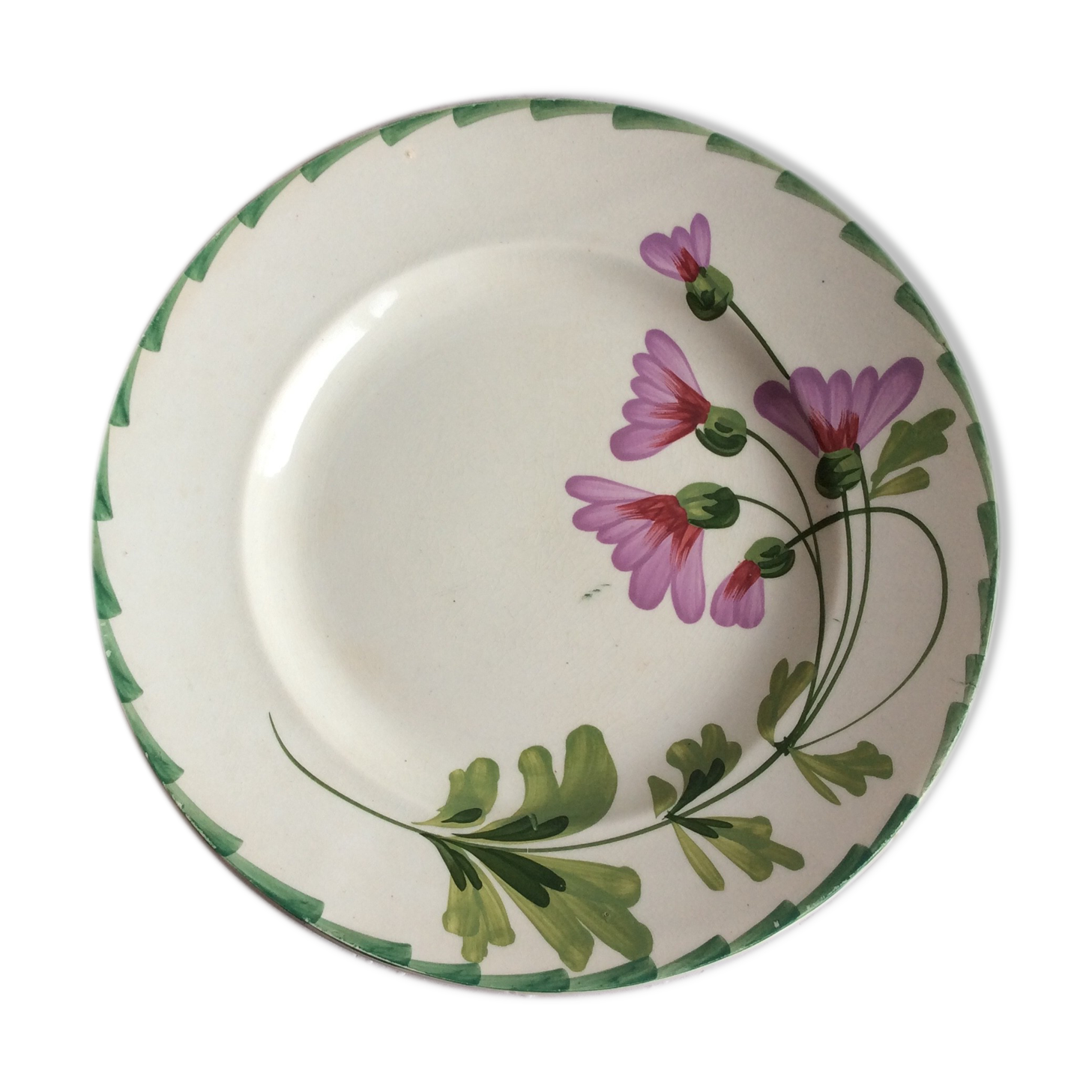 St-Amand Flat Plate - Vintage North Hamage