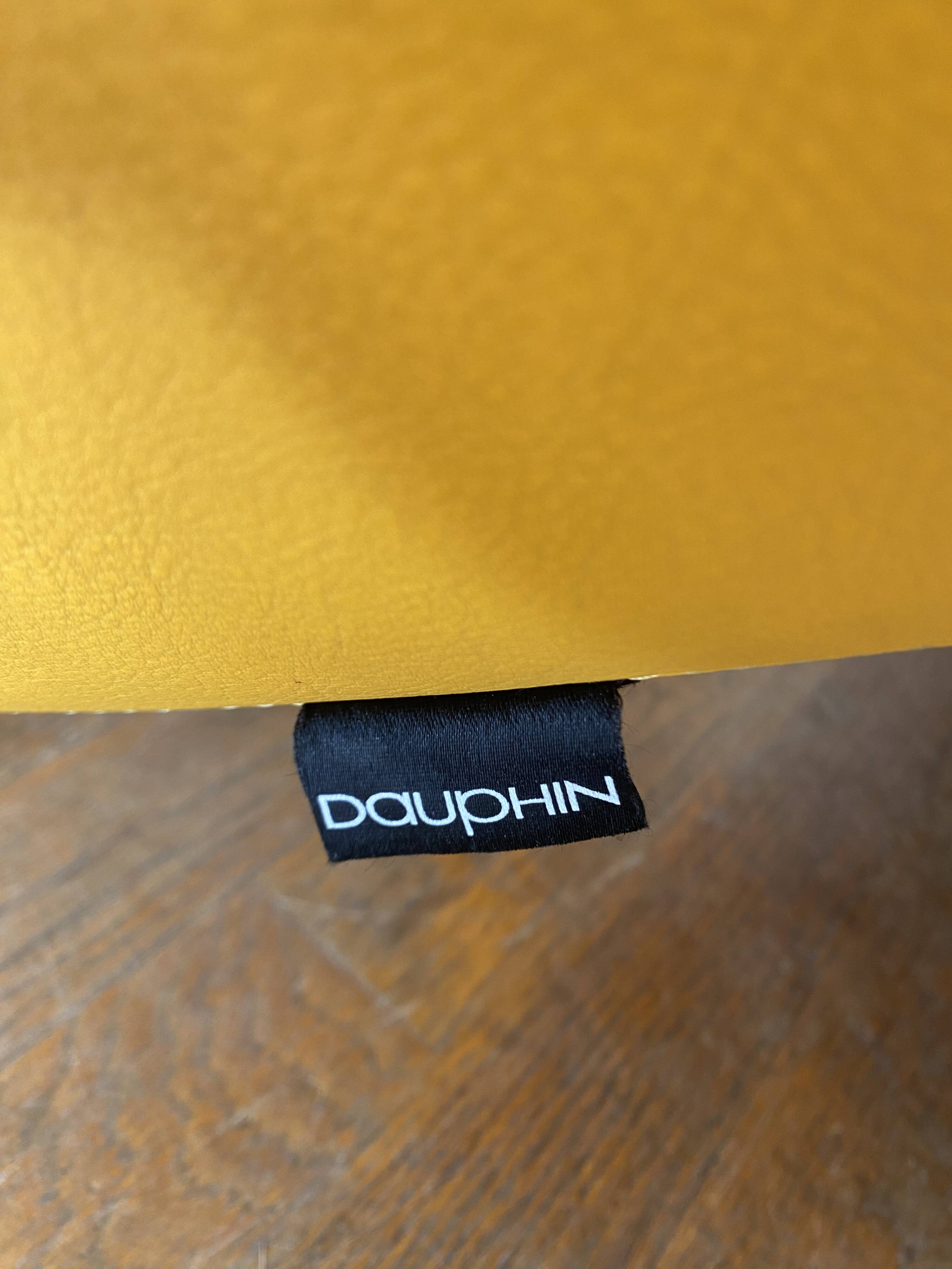 Pair of bobo leather armchairs.