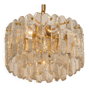 Luminaire en laiton doré,