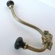Former patere bronze and porcelain coat holder