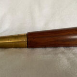 Pepper mill, Italian, vintage, in rosewood and copper.