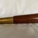 Pepper mill, Italian, vintage, in rosewood and copper.