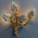 Hans Kögl large wall lamp Hollywood regency style 1970s