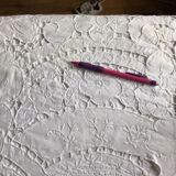 Nappe brodée 1m60x2m60