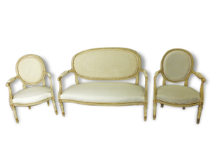 Salon Style Louis XVI époque XIX