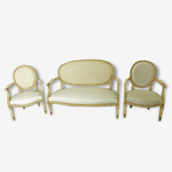 Salon Style Louis XVI era XIX