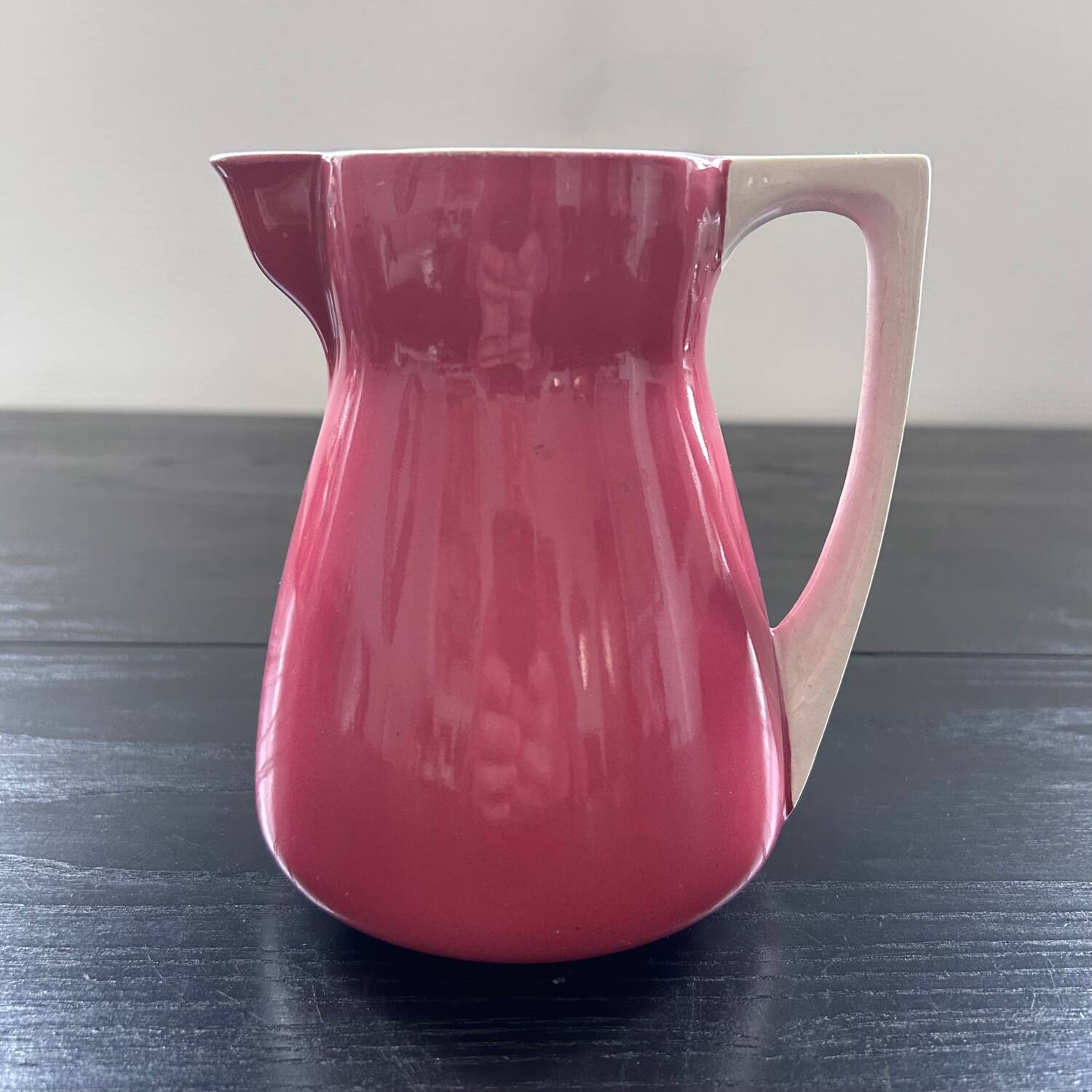 Pink Italian pitcher