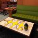Danish coffee table with ceramic top on wenge frame, 1970s