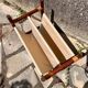 Vintage bamboo magazine rack