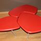 Set of 3 tables low Shu by Roderick Vos for Linteloo