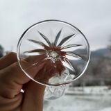 Set of 2 Reims crystal glasses