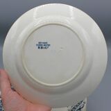 Lot 9 plate plates hb & cie earth of iron - sevigne 23 cm