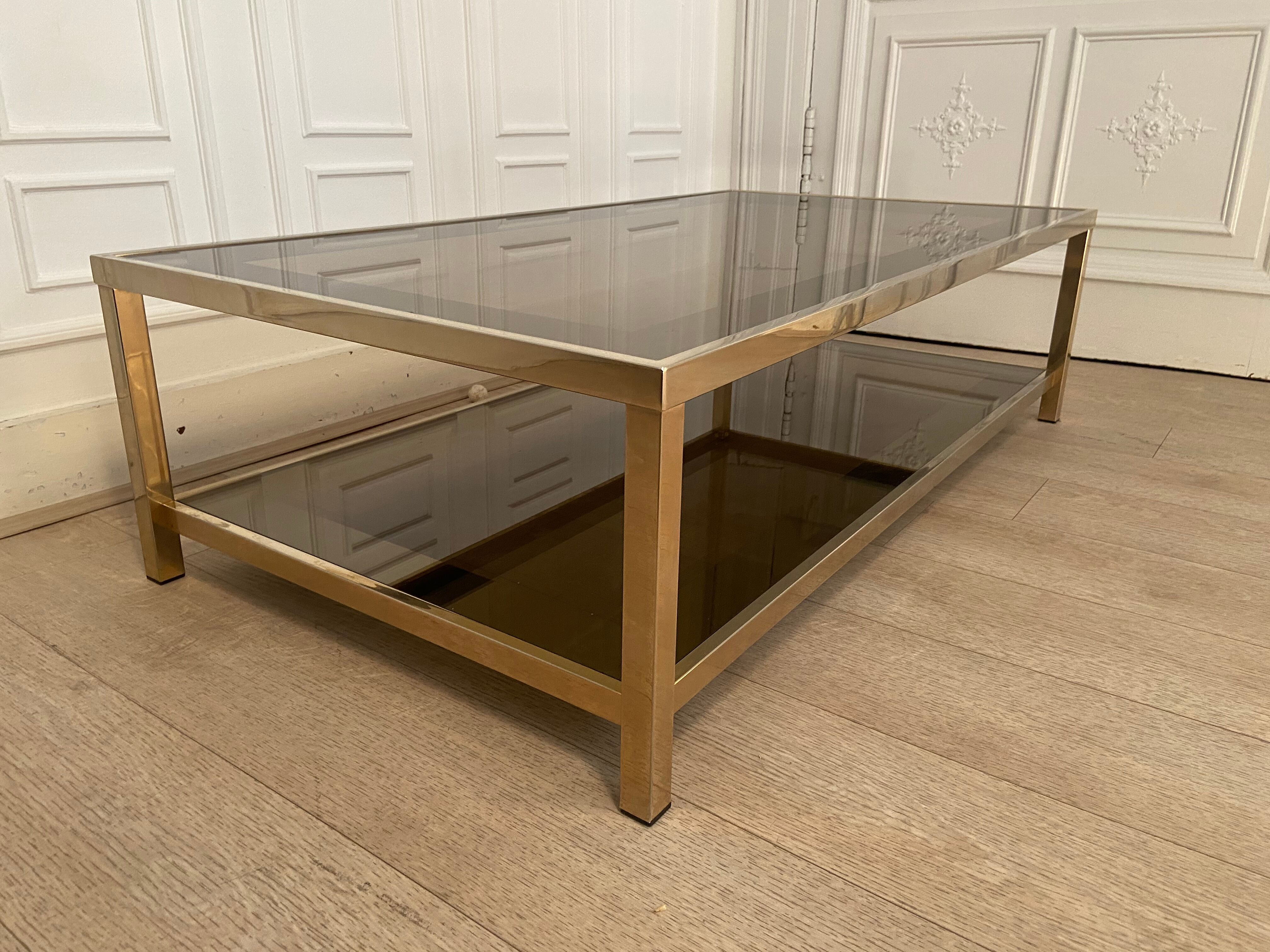 Belgo Chrom coffee table, 1970s