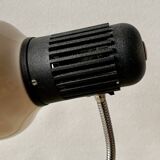 Vintage Massive white and black desk lamp - 1970s