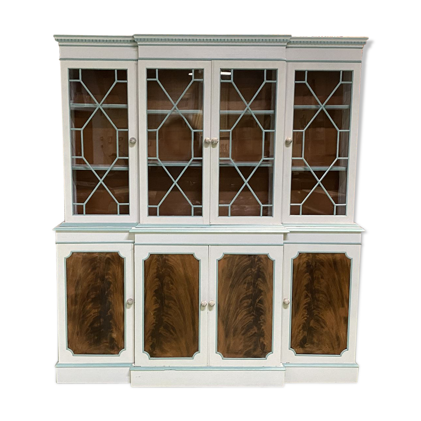 English library 8 mahogany doors