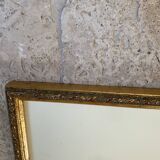 Oil on paper, wooden frame, glass