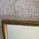 Huile sur papier, cadre bois, vitre