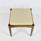 Vintage beige stool by Homa, 1970s