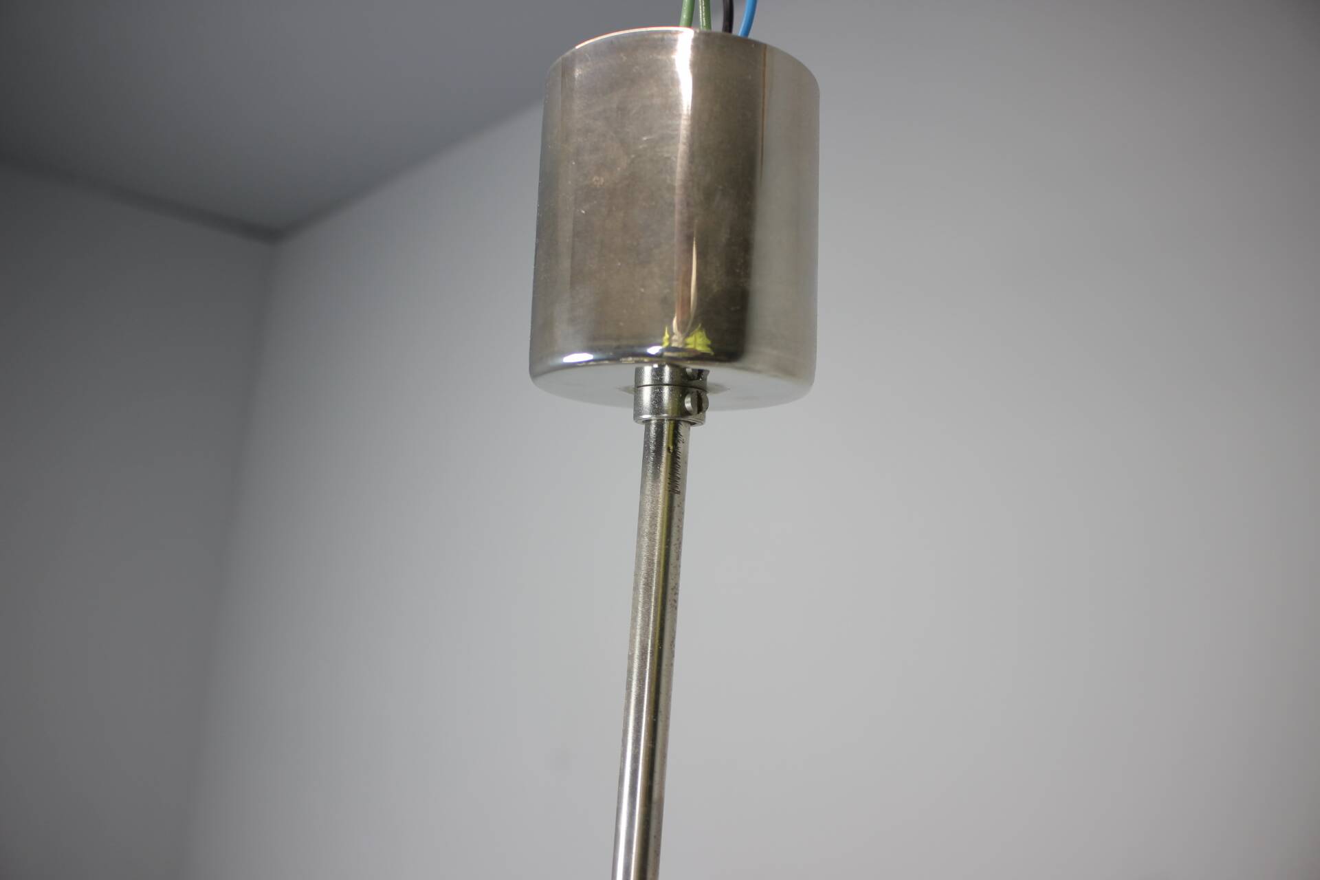 Bubble glass chandelier by Kamenický Šenov, Czechoslovakia, 1970s