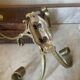 Coat rack, double hook in bronze from the 19th century.