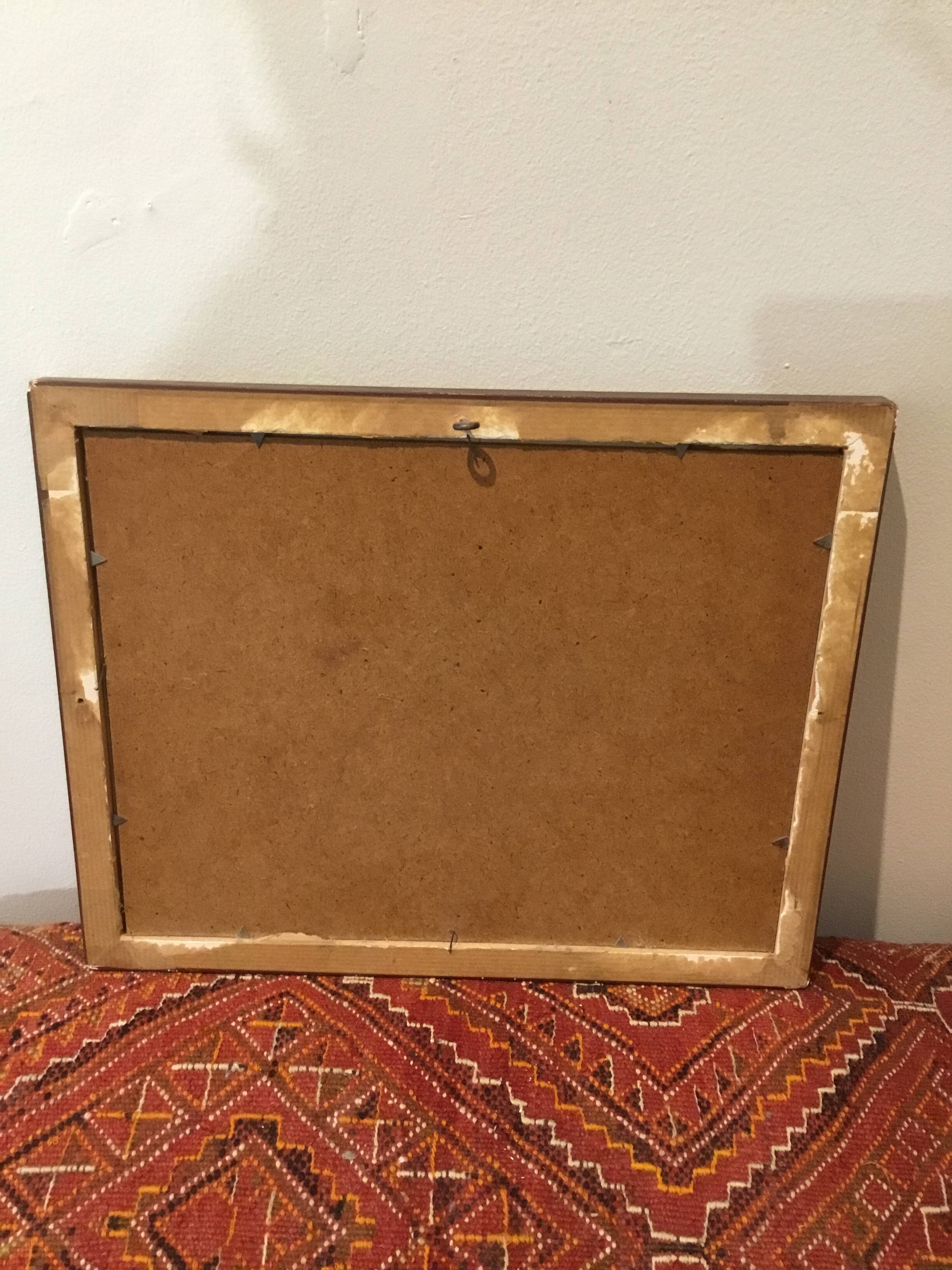 Oil painting by R. Sintes