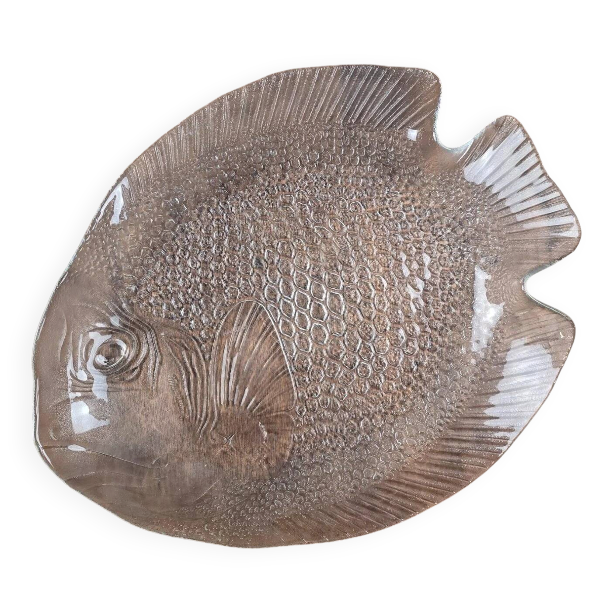 Large fish plate arcoroc vintage haribo – original box