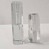 Set of 2 vintage vases by Walther 1970