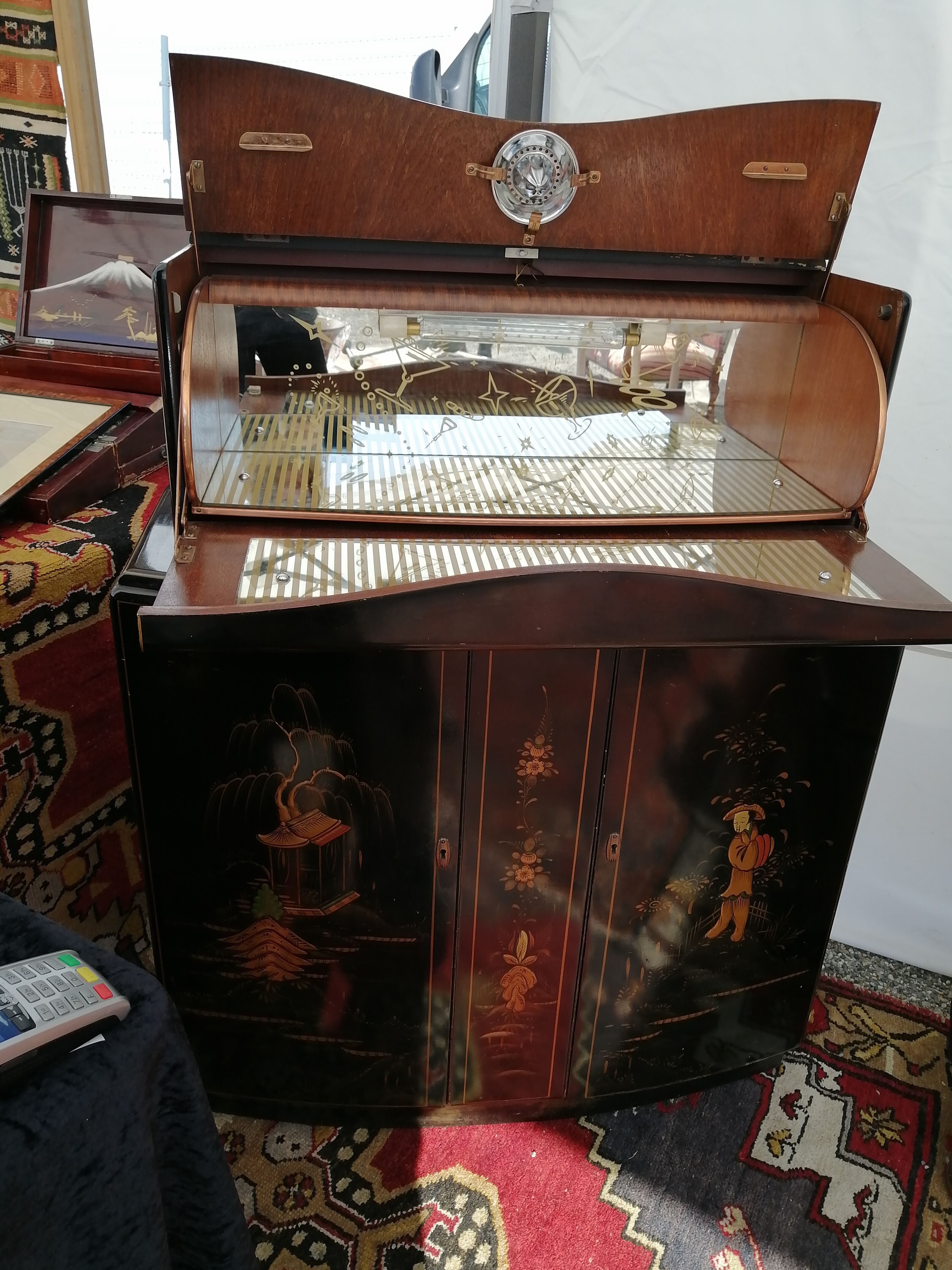 Bar d'appartement art deco