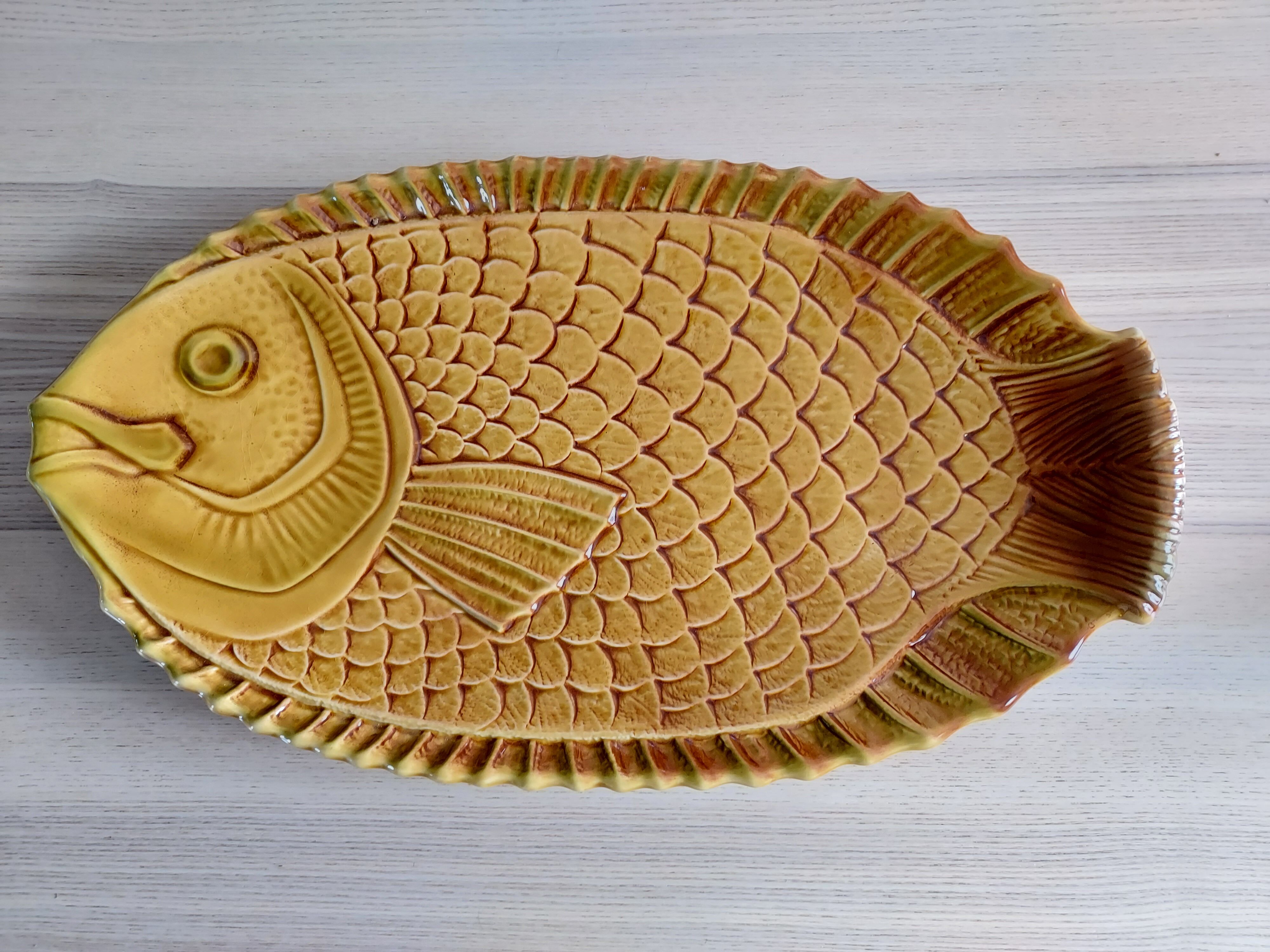 Ceramic fish dish