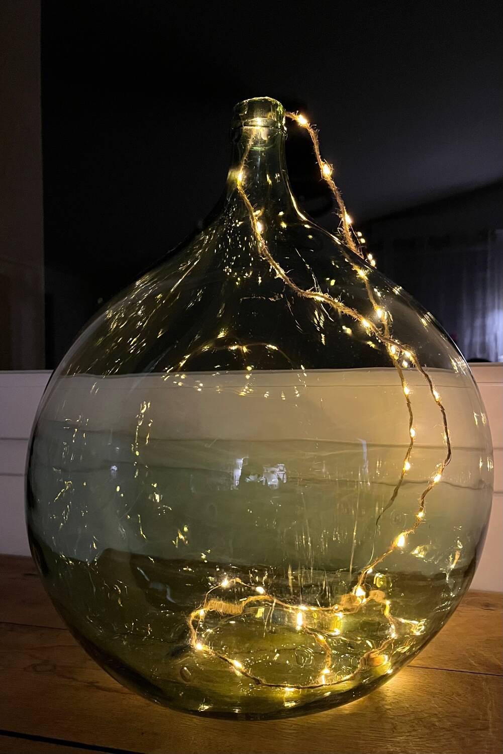 30L turquoise green demijohn