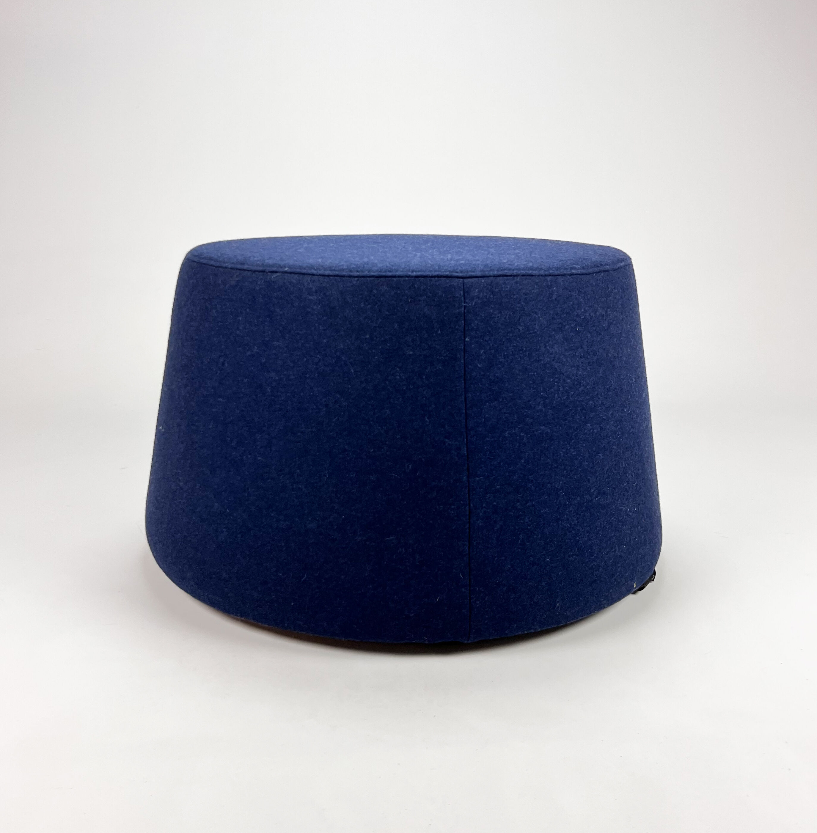 Montèl Navy Blue Footstool, 2000s
