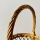 Vintage wicker basket