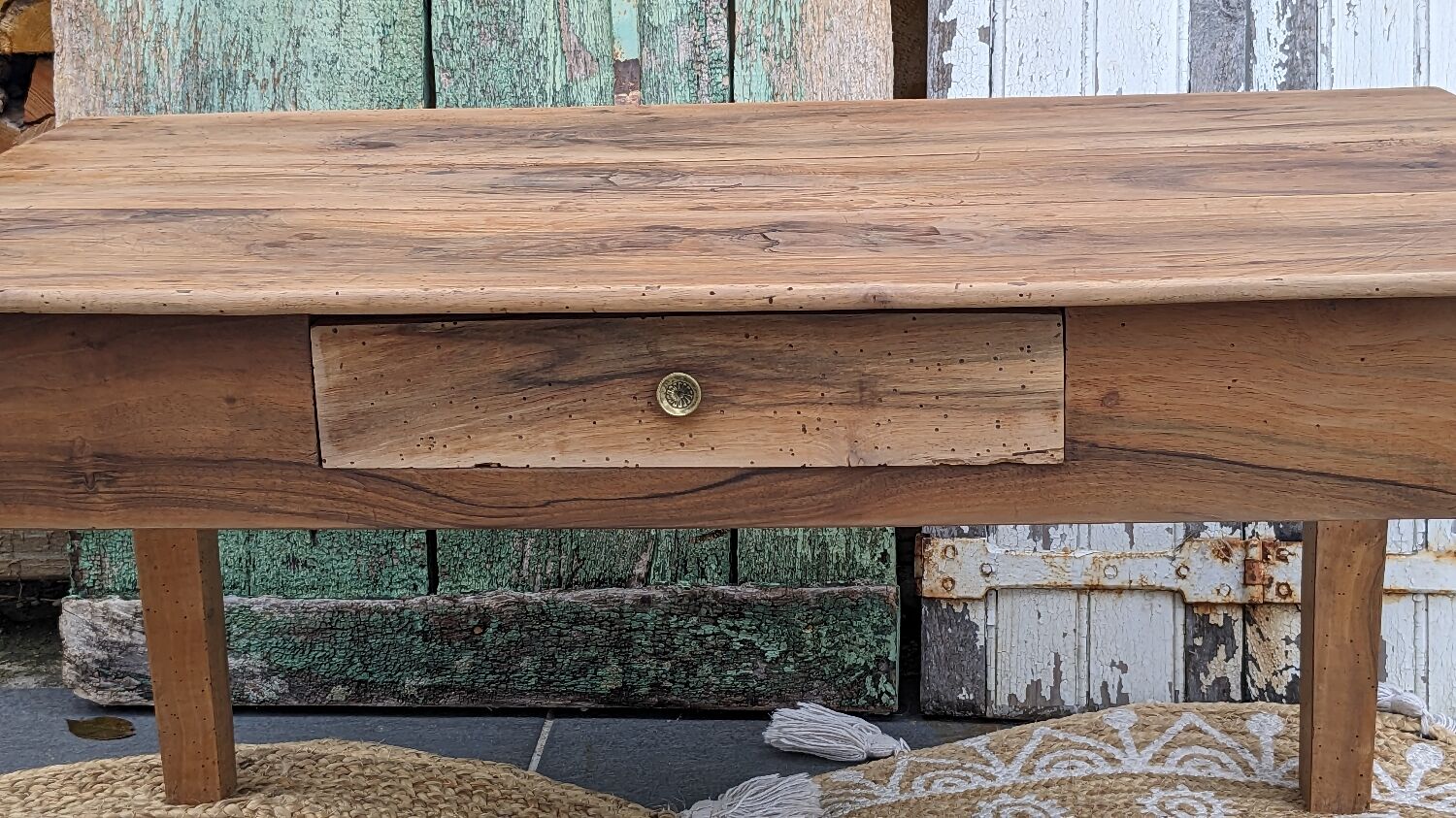 Coffee farmhouse table