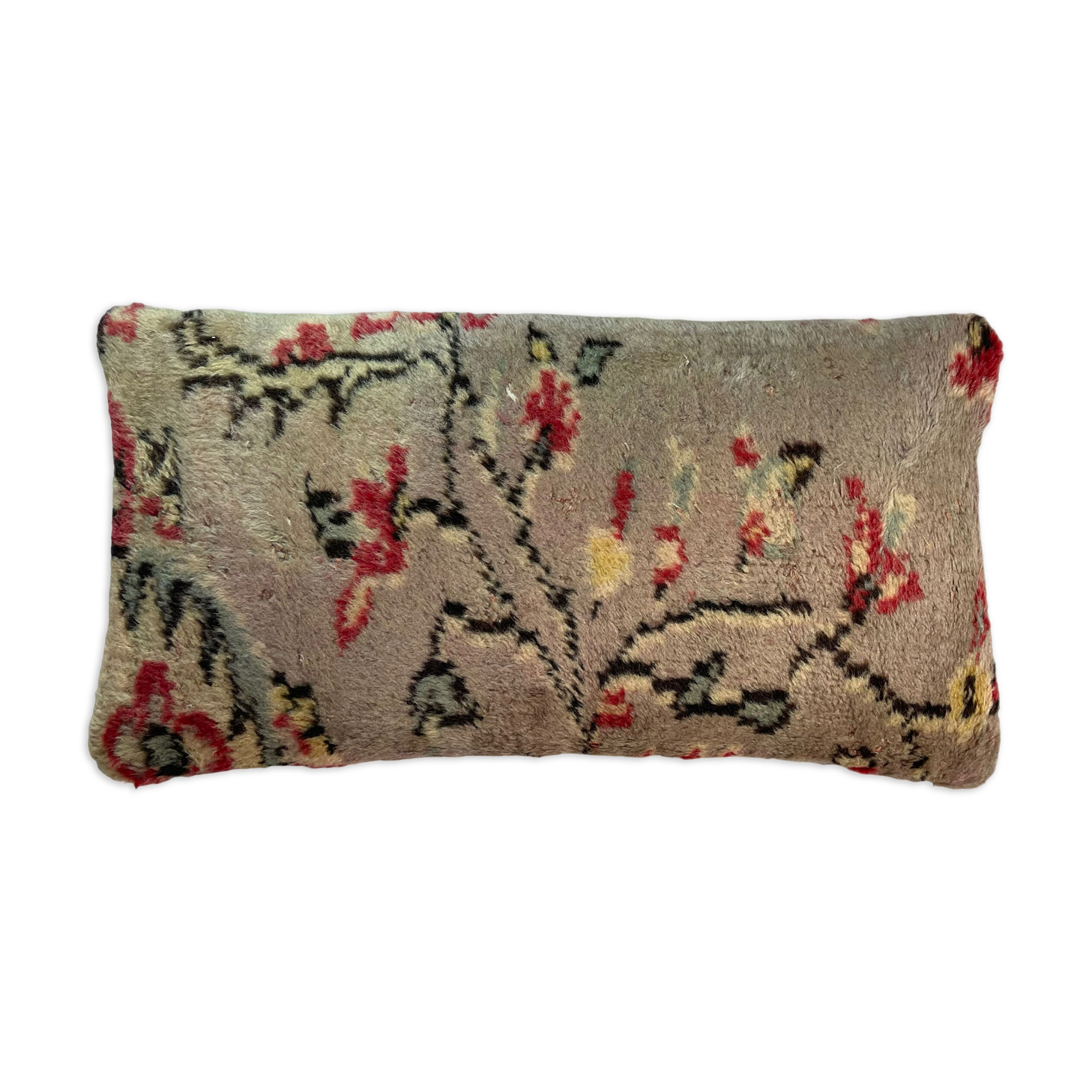 Vintage turkish handmade cushion cover , 30 x 60 cm