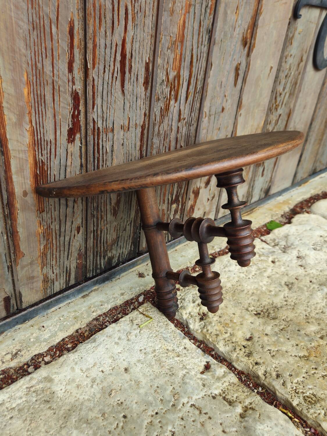 Turned wooden stand 1900